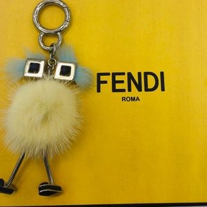 Fendi handbag charm